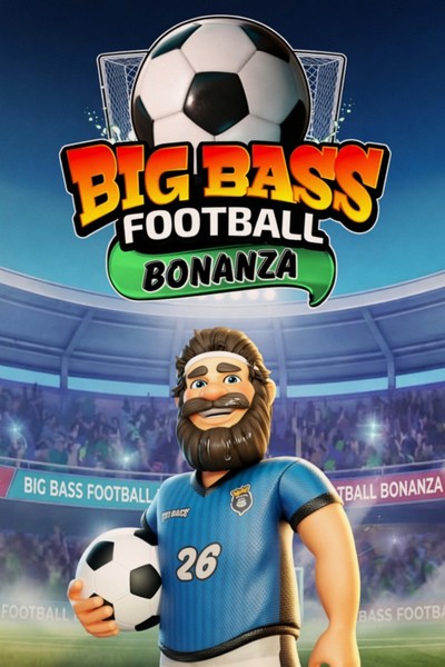 Naslovnica slota Big Bass Football Bonanza u lobiju Betwest Casina