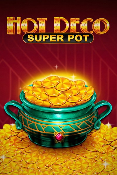 Naslovnica slota Hot Deco Super Pot u lobiju Casinova Casino