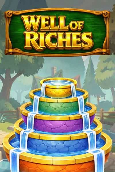 Naslovnica slota Well of Riches u lobiju Betwest Casina